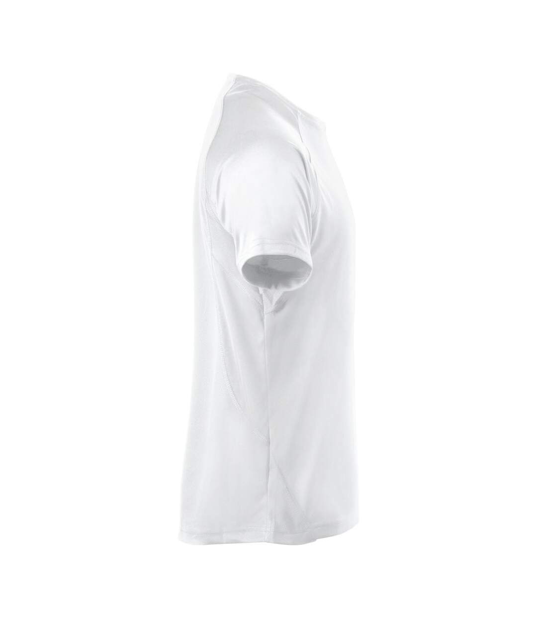 T-shirt Premium Homme Blanc Clique-4