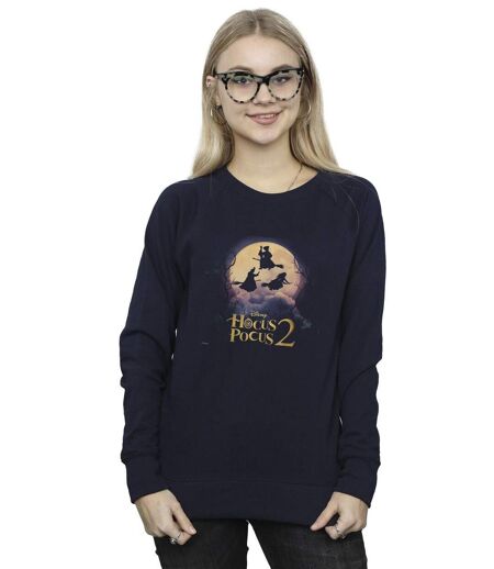 Disney - Sweat HOCUS POCUS WITCHES FLYING - Femme (Bleu marine) - UTBI15708
