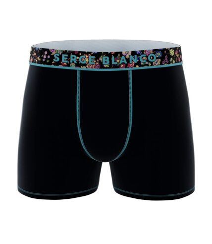 Lot de 2 boxers coton homme Flower Serge Blanco