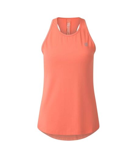 Womens/ladies Gravitate Tank Top Peach Bloom Regatta