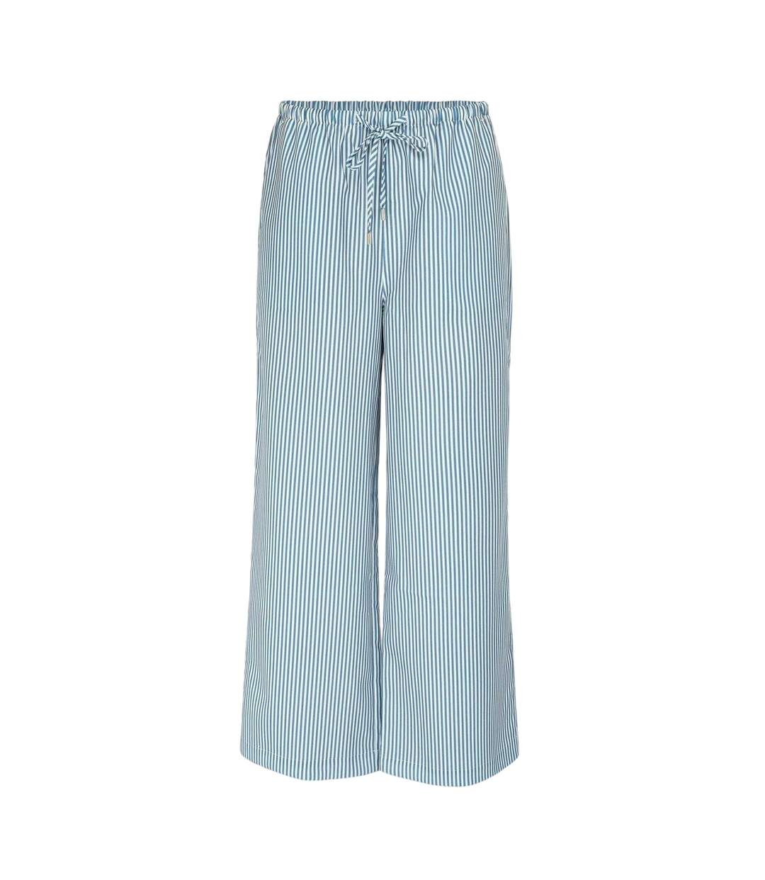 Pantalon Plage Femme Bleu SoulCal-1