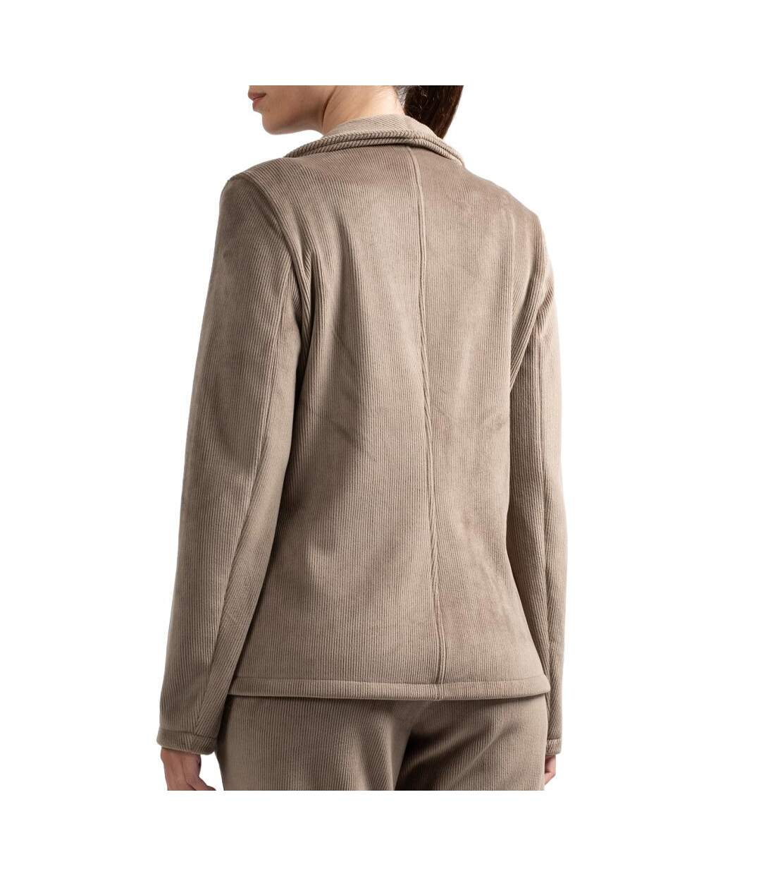 Veste beige femme sun valley yfton-2