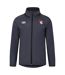 Umbro Mens 23/24 AFC Bournemouth Waterproof Jacket (Aqua Haze/Latigo Bay/Lava Pink)