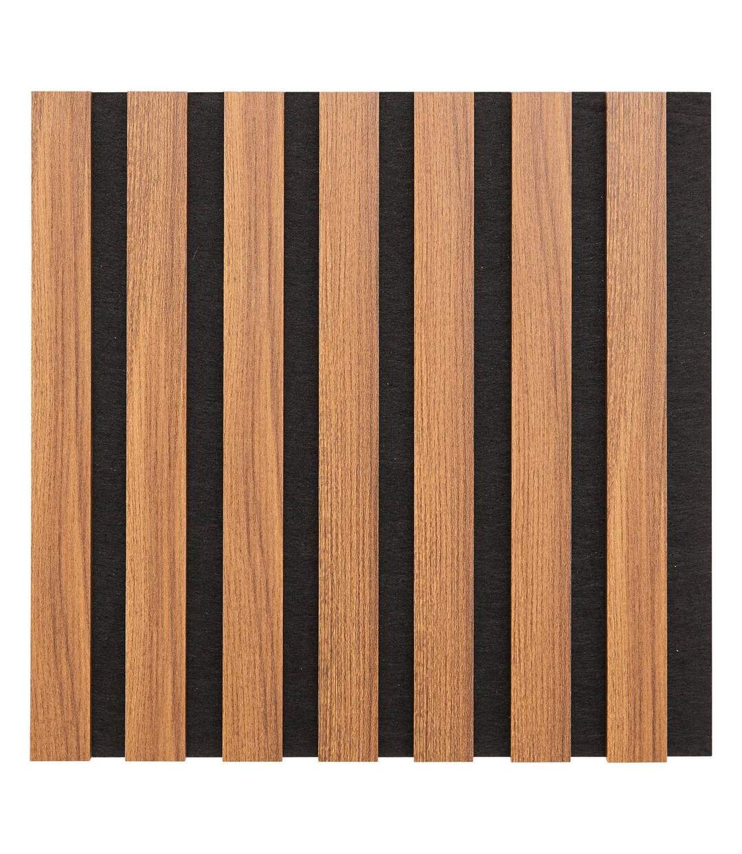 Lot de 3 Panneaux Déco Colva 30x30cm Marron-2