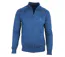 Cardigan Zippé Homme Bleu Winchester 100% Coton Doux & Confortable-2