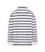Sweat Motif/style Rayé Homme Blanc Lazy Jacks-4