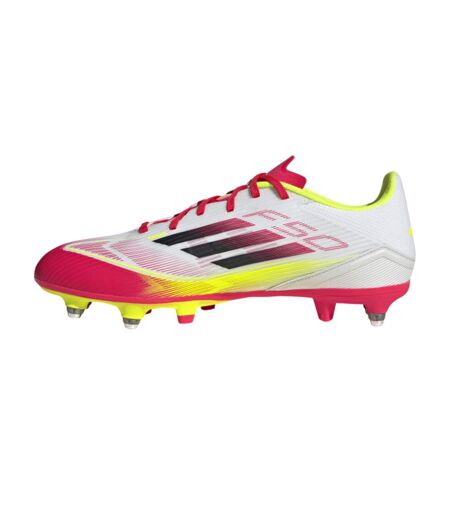Chaussures De Foot Pour Terrain Souple F50 League Homme Blanc Rouge Adidas