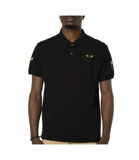 Polo noir homme von dutch mick