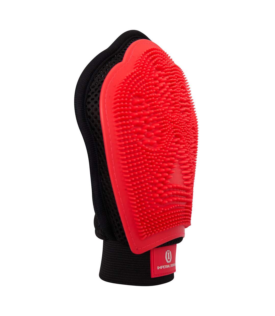 Irhstar care horse massaging grooming glove one size diva pink Imperial Riding-1