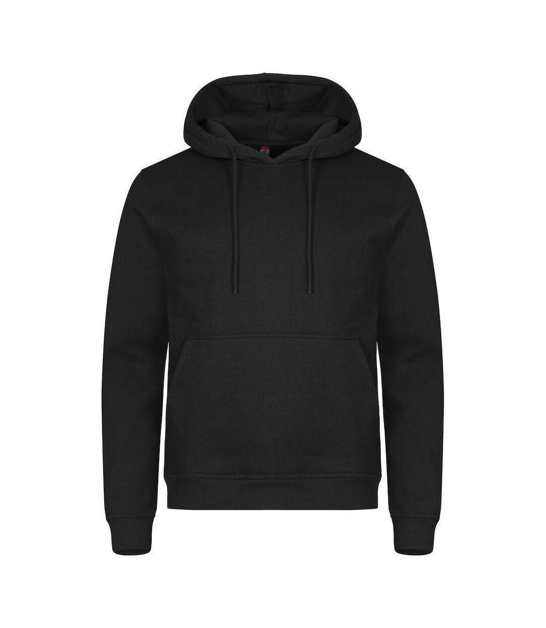 Unisex Adult Miami Hoodie Black Clique-1