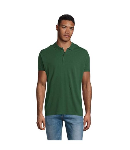 Polo Planet Homme Vert Bouteille SOLS