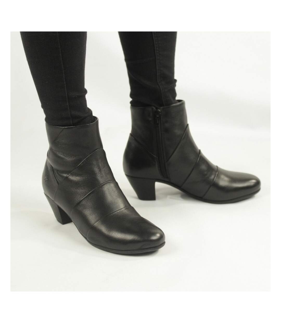 Bottines ginerva femme noir Cipriata-3