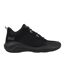 Mens Crossover Mesh Basketball Trainers Black Charcoal Everlast-1