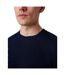 Mens Harry Ribbed Raglan Jumper Navy Peregrine-3
