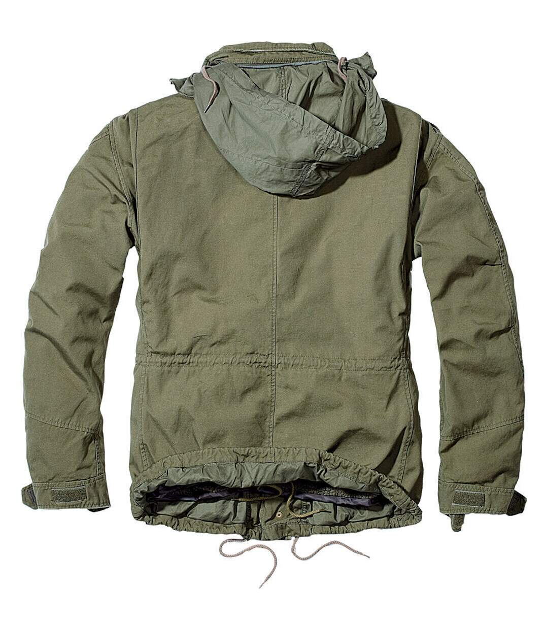 Mens M65 Giant Jacket Olive Build Your Brand-2