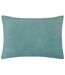 Keela geometric cushion cover 50cm x 35cm gold/blue Paoletti