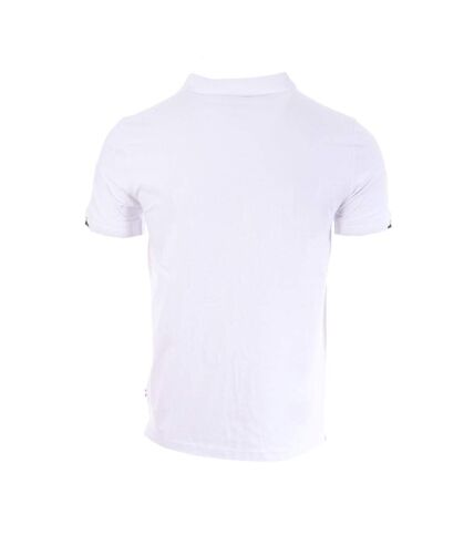 Polo Blanc Homme Hungaria Jeki - L