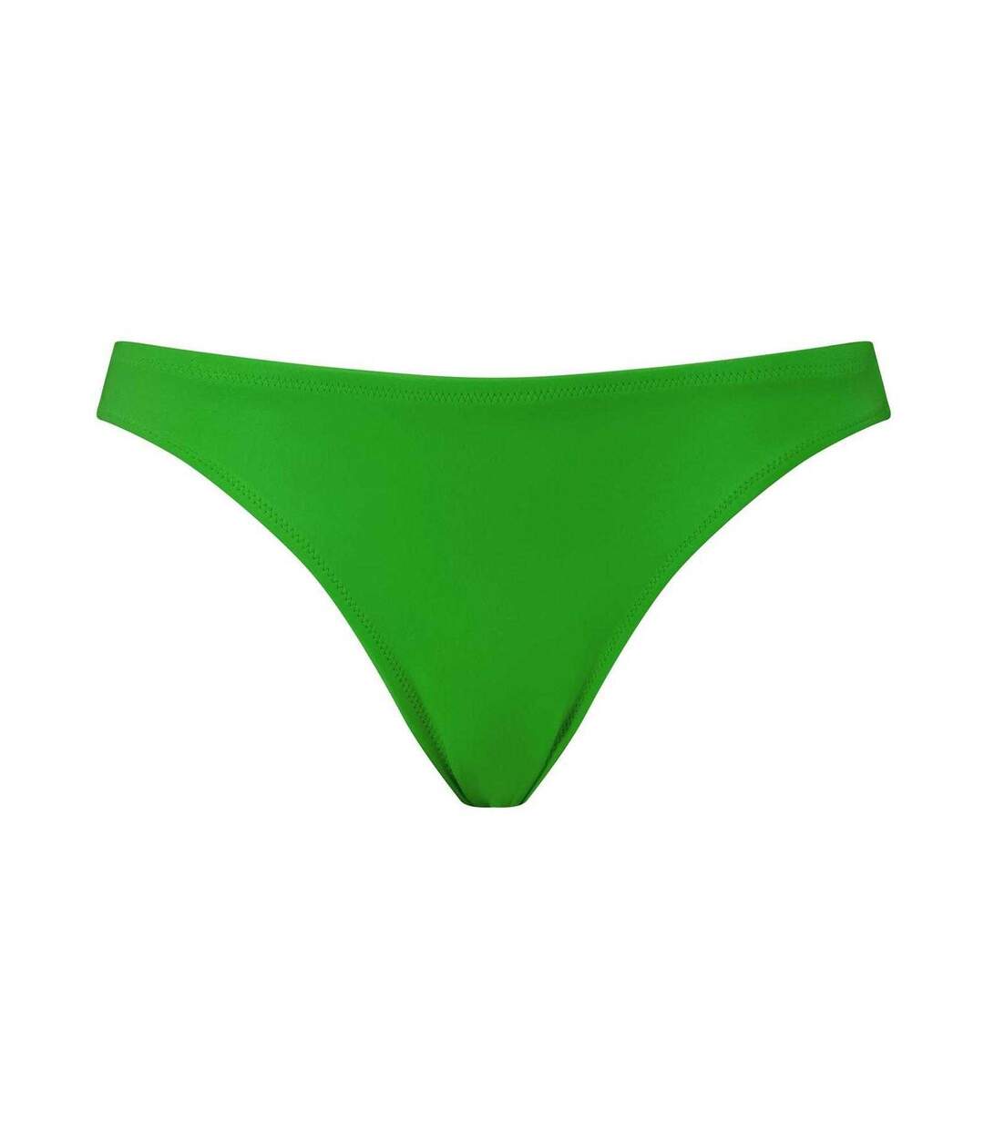 Womens/ladies Hipster Bikini Bottoms Bright Green Puma-1