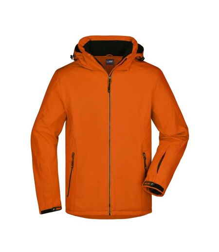 Veste Wintersport Homme Orange Foncé James And Nicholson