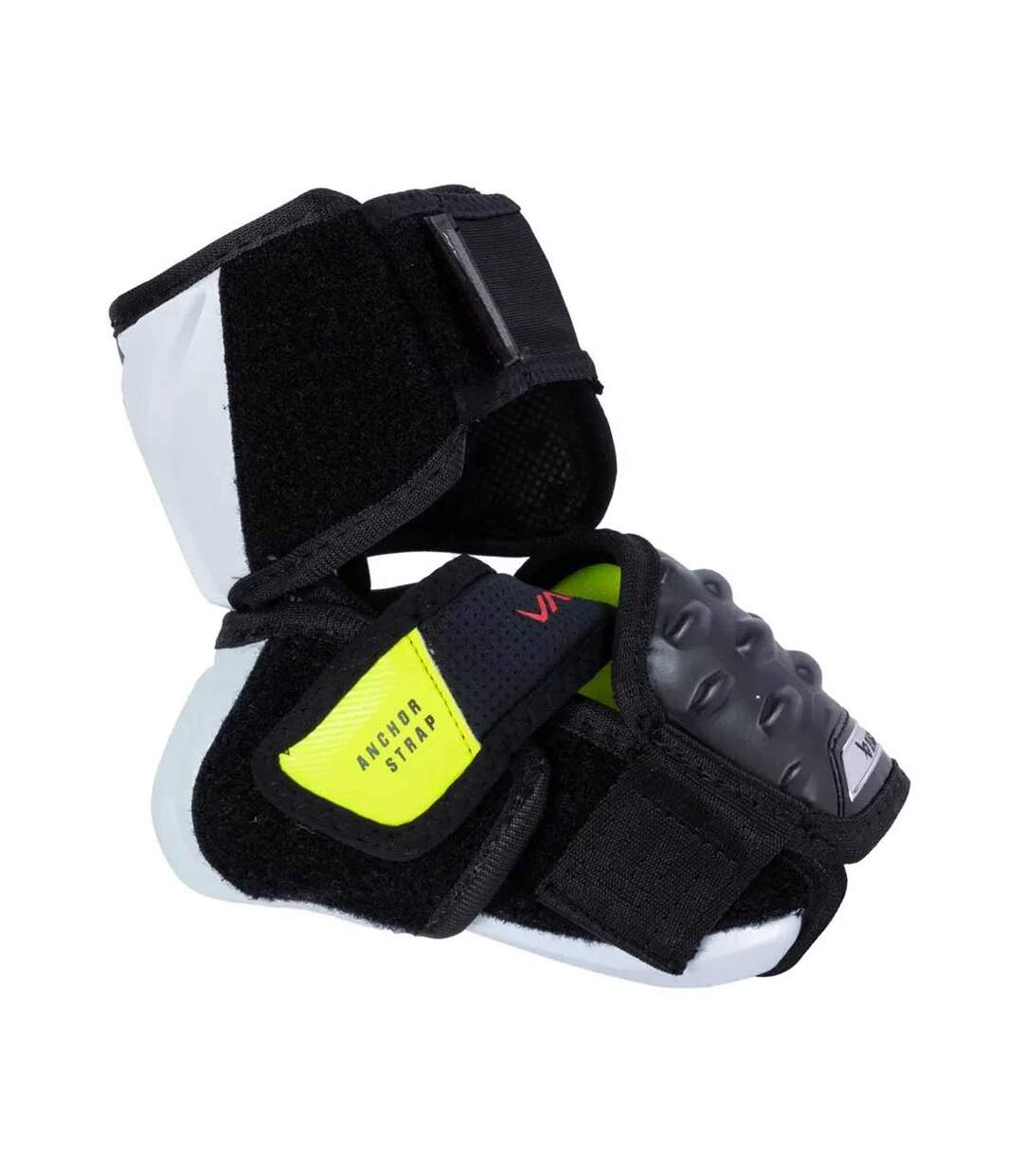 Childrens/kids Vapor Hyperlite Hockey Elbow Pads S Black White Green Bauer-1