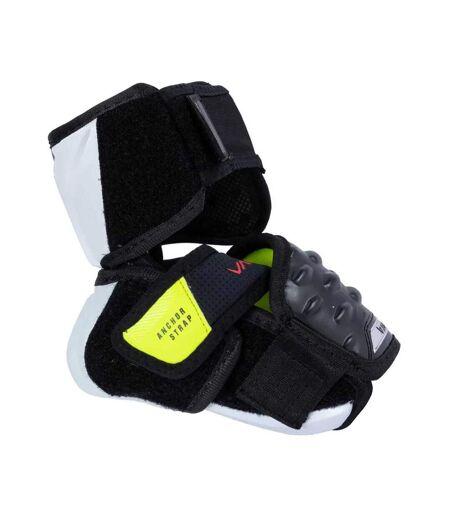 Childrens/kids Vapor Hyperlite Hockey Elbow Pads S Black White Green Bauer