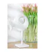 Statuette sur Pied Figurine Poisson 30cm Blanc-3