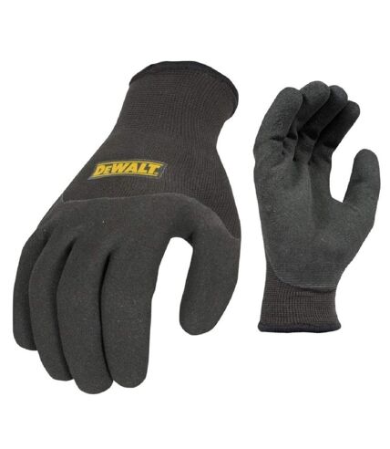 Unisex gripper glove large black Dewalt