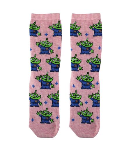 Ladies Novelty Toy Story Alien Socks | Funny Dress Socks | Toy Story Gifts