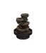 Fontaine Design Sharmila 22cm Noir & Naturel-1