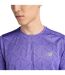 T-shirt Sport Homme Violet Électrique New Balance-3