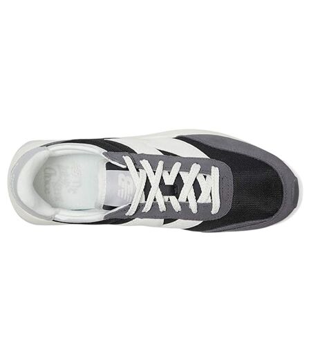 Mens 370 Suede Trainers Black New Balance