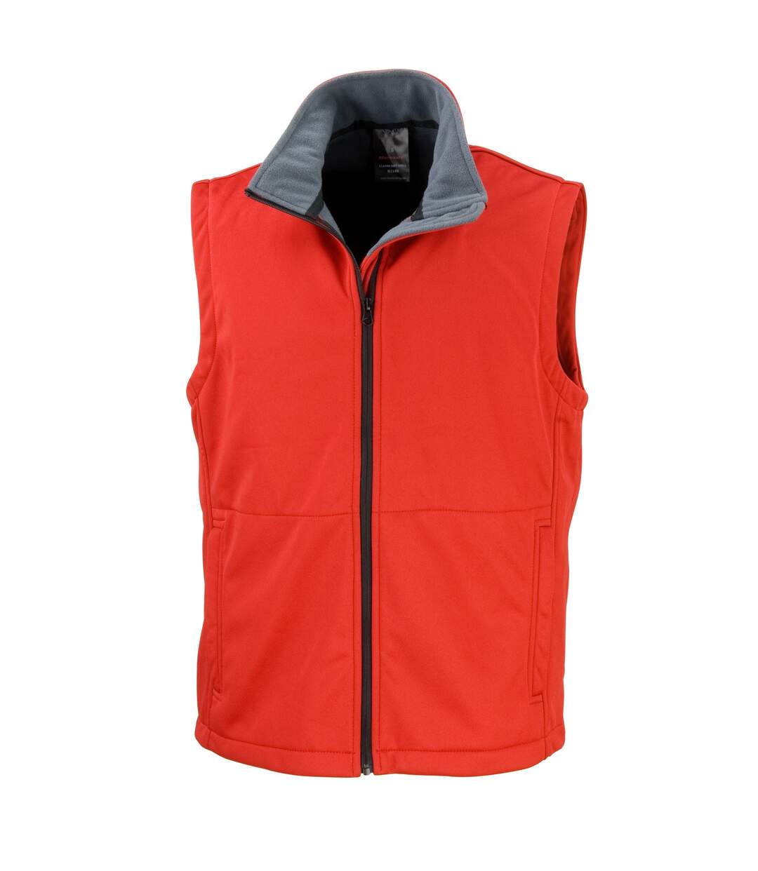 Veste sans manches en softshell homme rouge Result-1