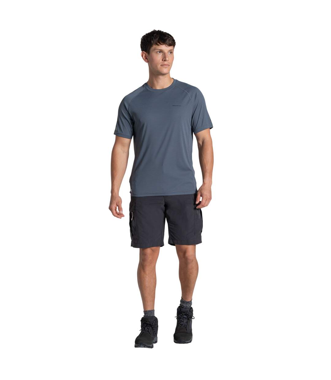 T-shirt Homme Étain Foncé Craghoppers-4