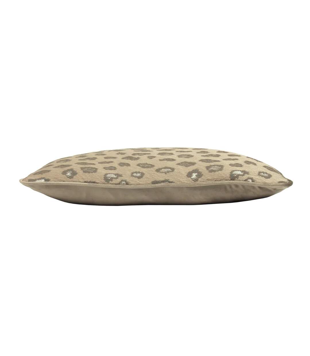 Faline jacquard leopard print cushion cover one size clay Kai-3