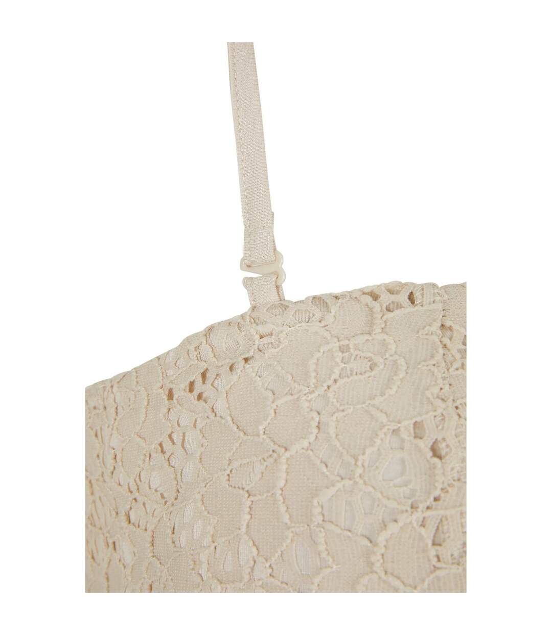 Robe Femme Blanc Cassé Urban Classics-4
