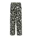 Pantalon Motif/style Floral Abstrait Elbrie Femme Blanc Noir Regatta-2
