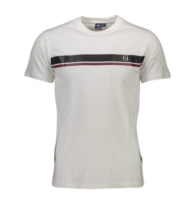 Tee shirt en coton Stripe  -  Sergio tacchini - Homme