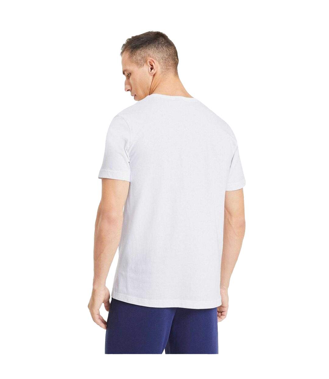 Mens Teamgoal 23 Casuals T-shirt  White Puma-4