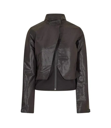 Womens/ladies Travel Jacket Black Puma