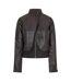 Womens/ladies Travel Jacket Black Puma-1