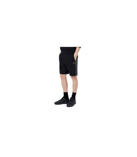 Short Motif/style Rayure Latérale Homme Noir Lacoste