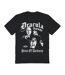 T-shirt ombre sun adulte noir Amplified-1