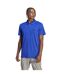 Mens Fab Polo Shirt Blue Adidas-1