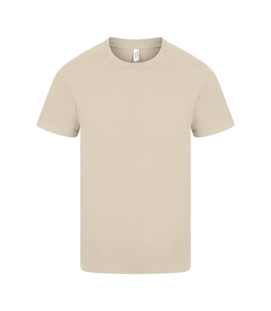 T-shirt Manches Courtes Homme Beige Casual-2