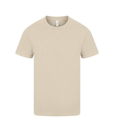 T-shirt Manches Courtes Homme Beige Casual