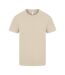 T-shirt Manches Courtes Homme Beige Casual-2