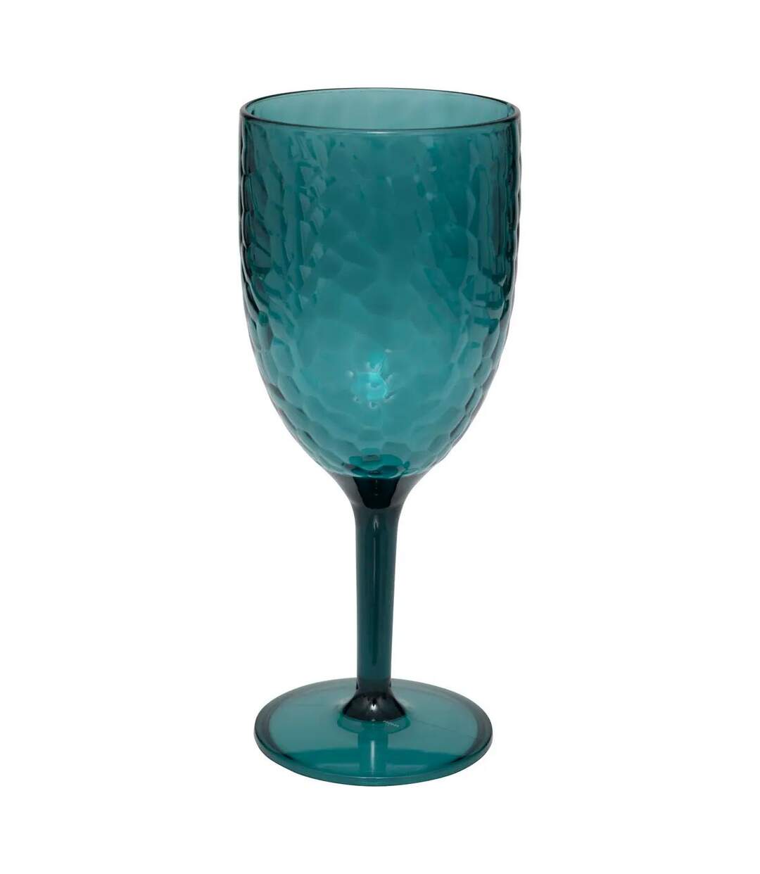 Lot de 6 Verres à Pied Réutilisables Estiva 35cl Bleu Pétrole-2