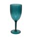 Lot de 6 Verres à Pied Réutilisables Estiva 35cl Bleu Pétrole-2