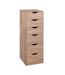 Caisson de bureau 6 tiroirs - Beige-1