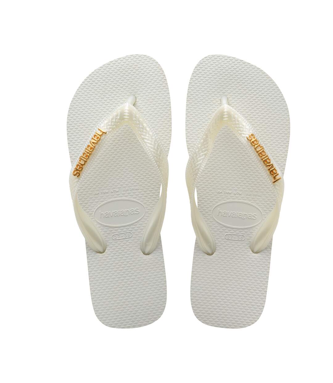 Tong à Enfiler Havaianas Top Logo Metallique-1